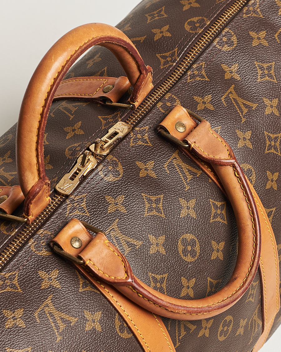 Homme | Louis Vuitton Pre-Owned Keepall 50 Bag Monogram | Louis Vuitton Pre-Owned | Keepall 50 Bag Monogram