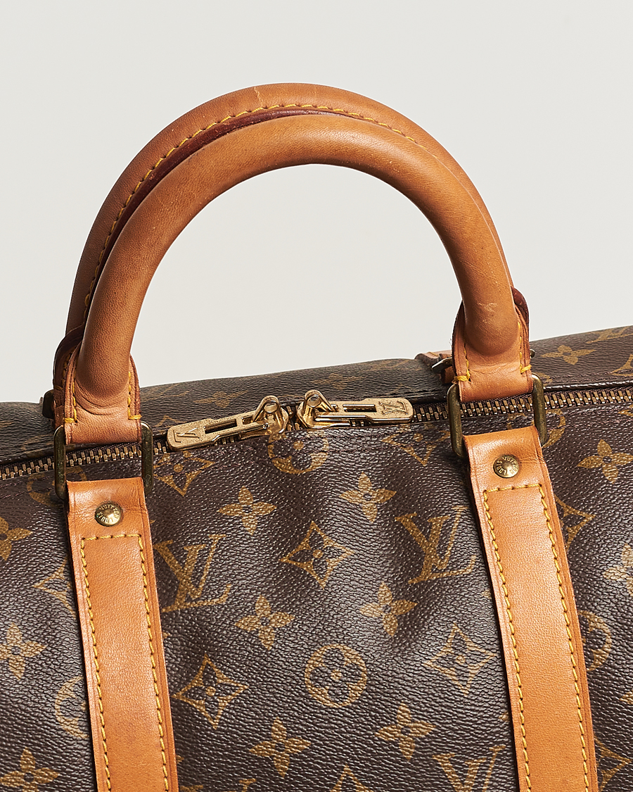 Homme | Louis Vuitton Pre-Owned Keepall 50 Bag Monogram | Louis Vuitton Pre-Owned | Keepall 50 Bag Monogram