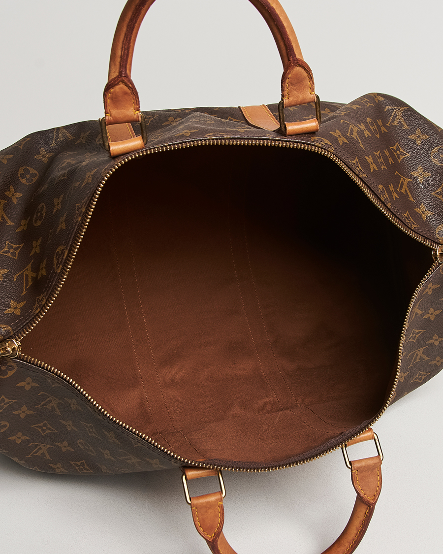 Homme | Louis Vuitton Pre-Owned Keepall 50 Bag Monogram | Louis Vuitton Pre-Owned | Keepall 50 Bag Monogram