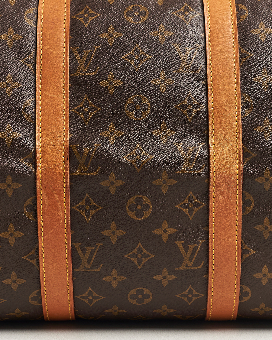 Homme | Louis Vuitton Pre-Owned Keepall 50 Bag Monogram | Louis Vuitton Pre-Owned | Keepall 50 Bag Monogram