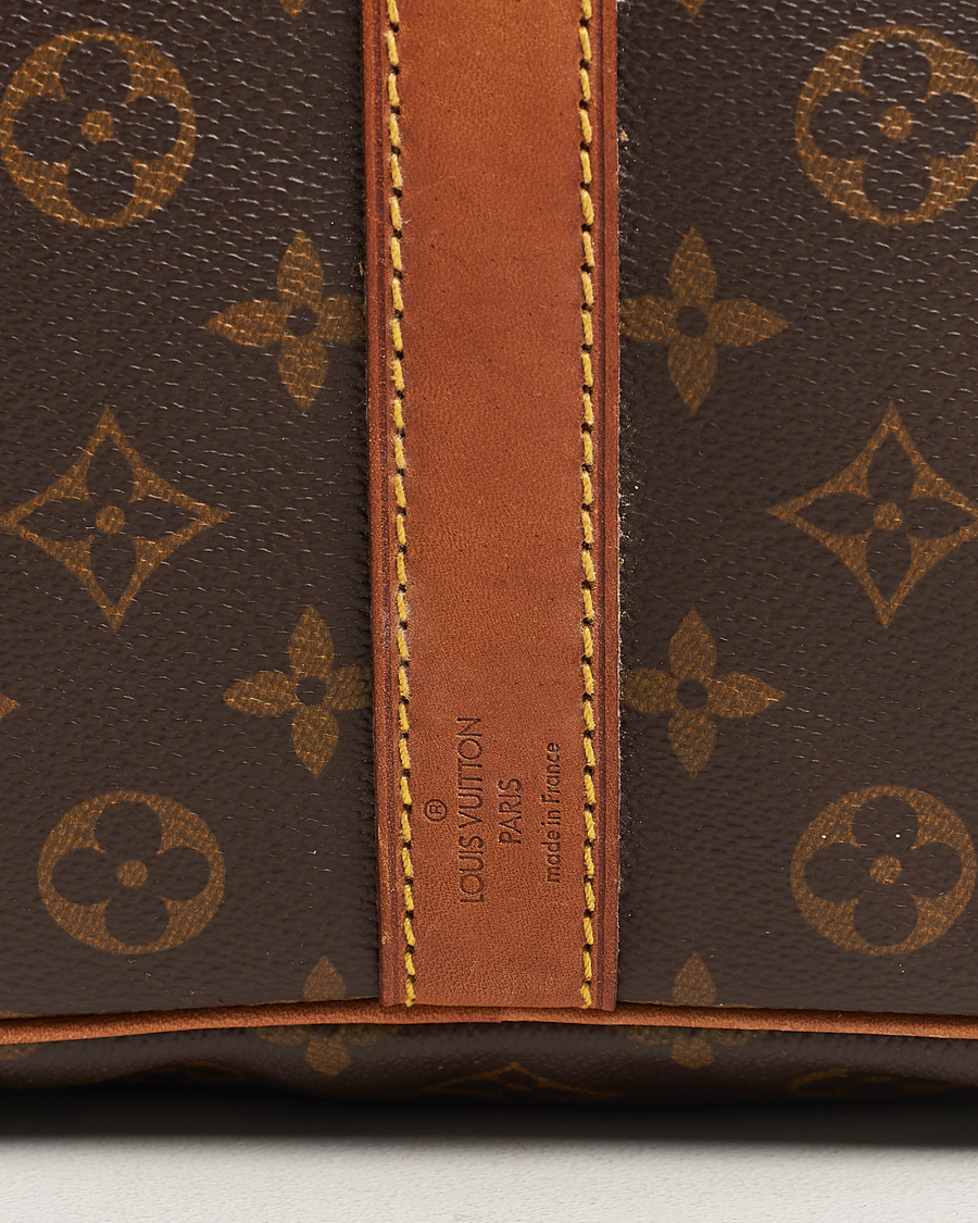 Homme | Louis Vuitton Pre-Owned Keepall Bandoulière 50 Monogram | Louis Vuitton Pre-Owned | Keepall Bandoulière 50 Monogram