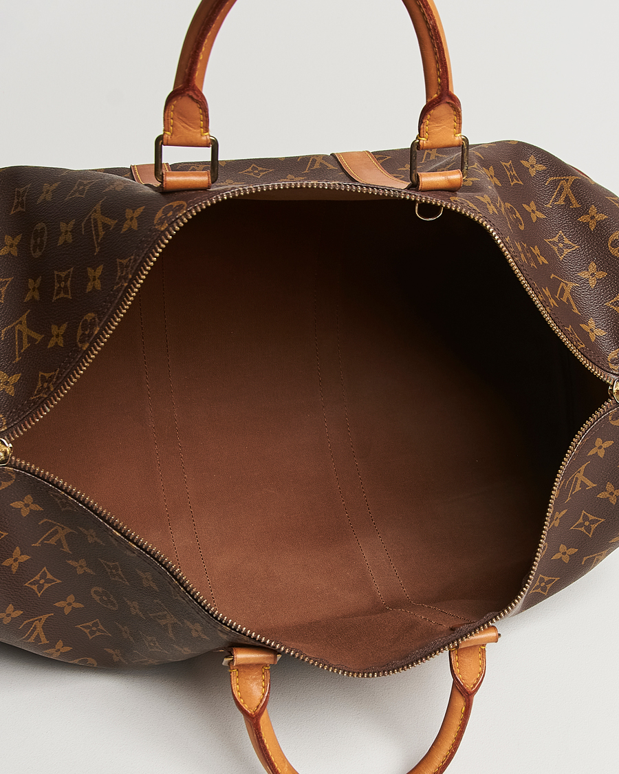Homme | Louis Vuitton Pre-Owned Keepall Bandoulière 50 Monogram | Louis Vuitton Pre-Owned | Keepall Bandoulière 50 Monogram