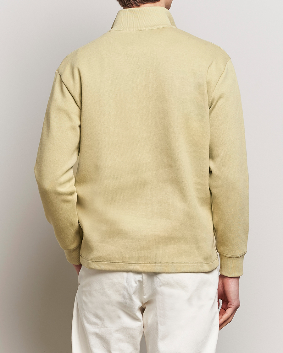 Homme | Pulls Et Tricots | Armor-lux | Camionneur Cotton Half Zip Sweater Pale Olive