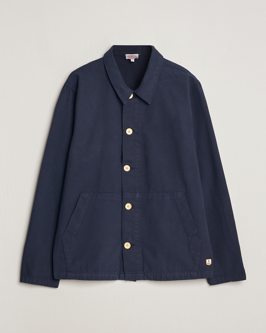 Homme | Chemises | Armor-lux | Veste Pecheur Heritage Overshirt Deep Marine