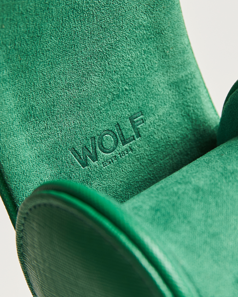 Homme | WOLF Single Watch Roll Green | WOLF | Single Watch Roll Green