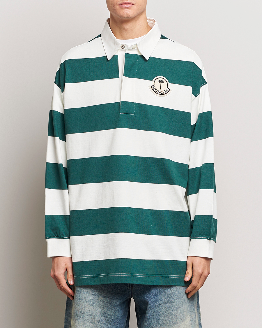 Homme | Pulls Et Tricots | Moncler Genius | Long Sleeve Rugby White/Green