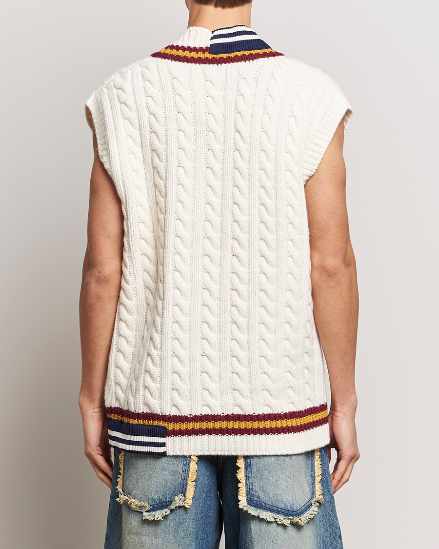 Homme | Pull-Overs | Moncler Genius | Patchwork Crickett Vest Off White