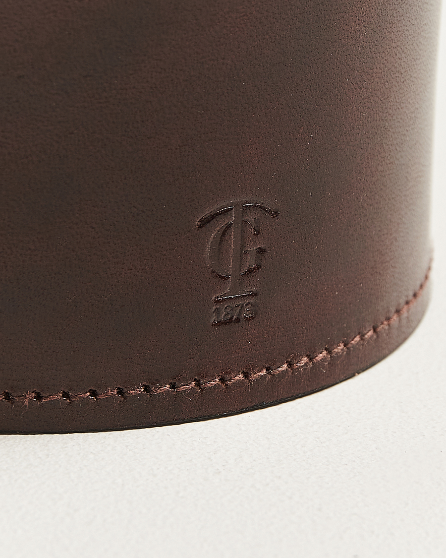 Homme | Pour La Maison | Tärnsjö Garveri | Small Leather Box 002 Dark Brown