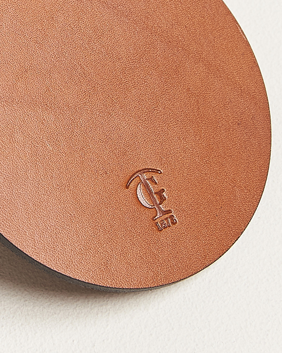 Homme | Pour La Maison | Tärnsjö Garveri | Leather Coaster Set 006 Light Brown