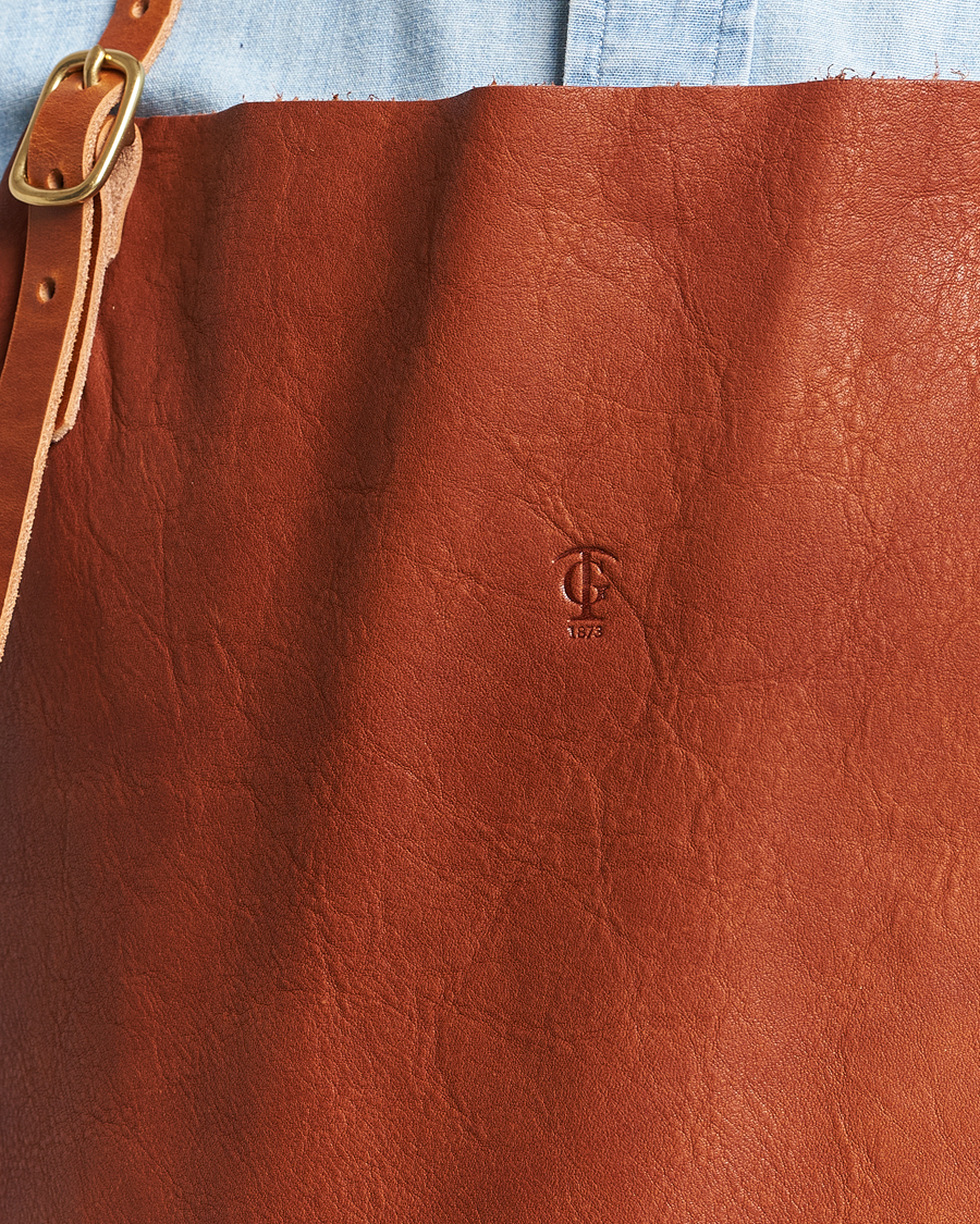 Homme | Pour La Maison | Tärnsjö Garveri | Leather Apron 012 Light Brown