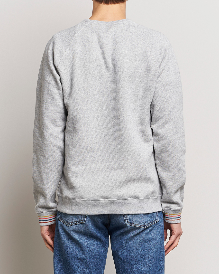 Homme | Pulls Et Tricots | Paul Smith | Artist Rib Crew Neck Sweatshirt Grey Melange
