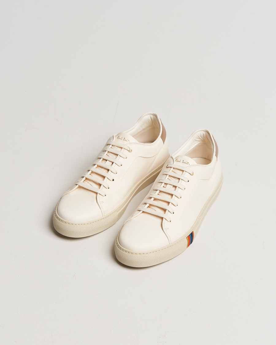 Homme | Baskets Blanches | Paul Smith | Basso Leather Sneaker White