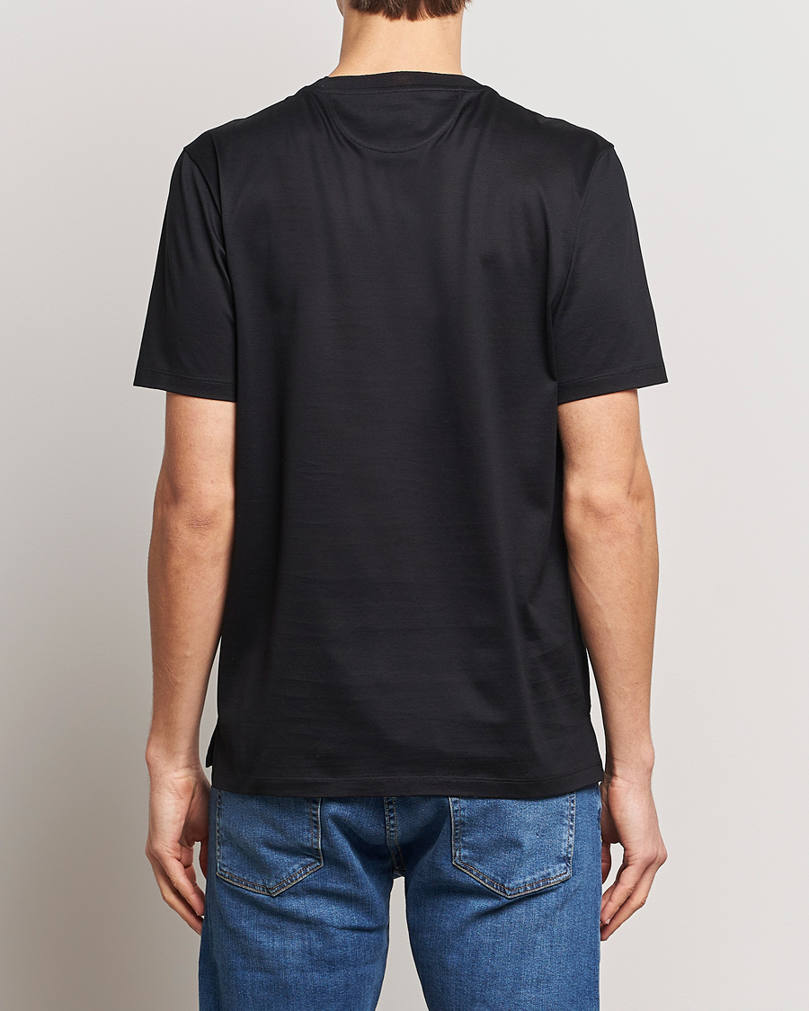 Homme | T-shirts | Paul Smith | Striped Pocket Crew Neck T-Shirt Black