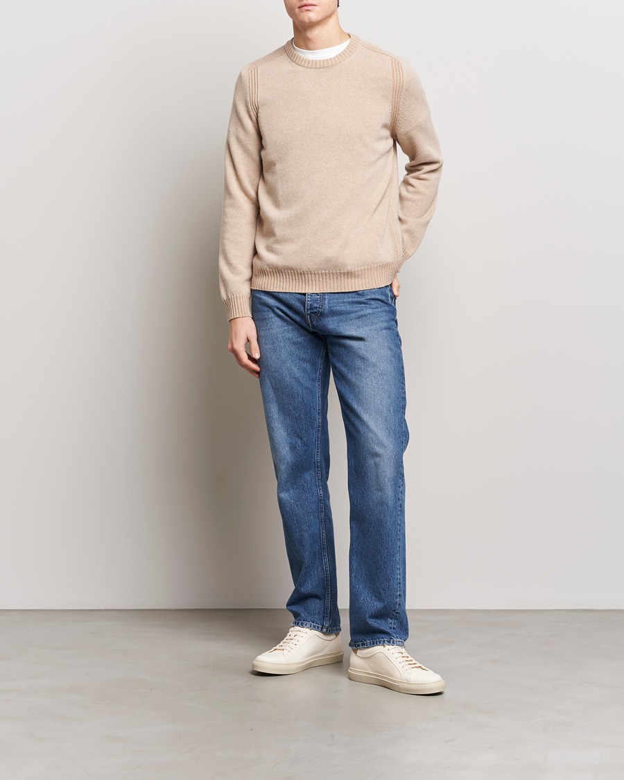 Homme | Pulls Et Tricots | Paul Smith | Lambswool Crew Neck Sweater Beige Melange