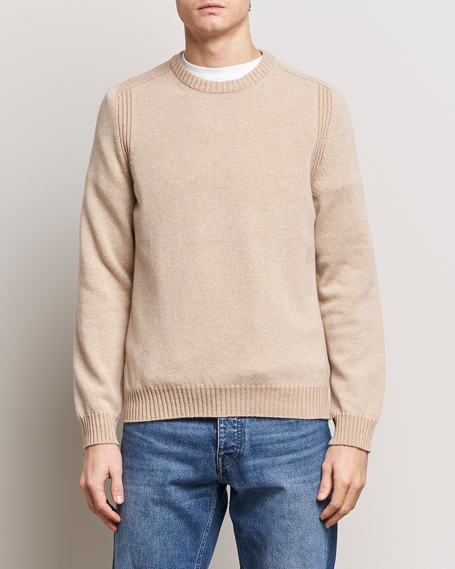 Homme | Pulls Et Tricots | Paul Smith | Lambswool Crew Neck Sweater Beige Melange
