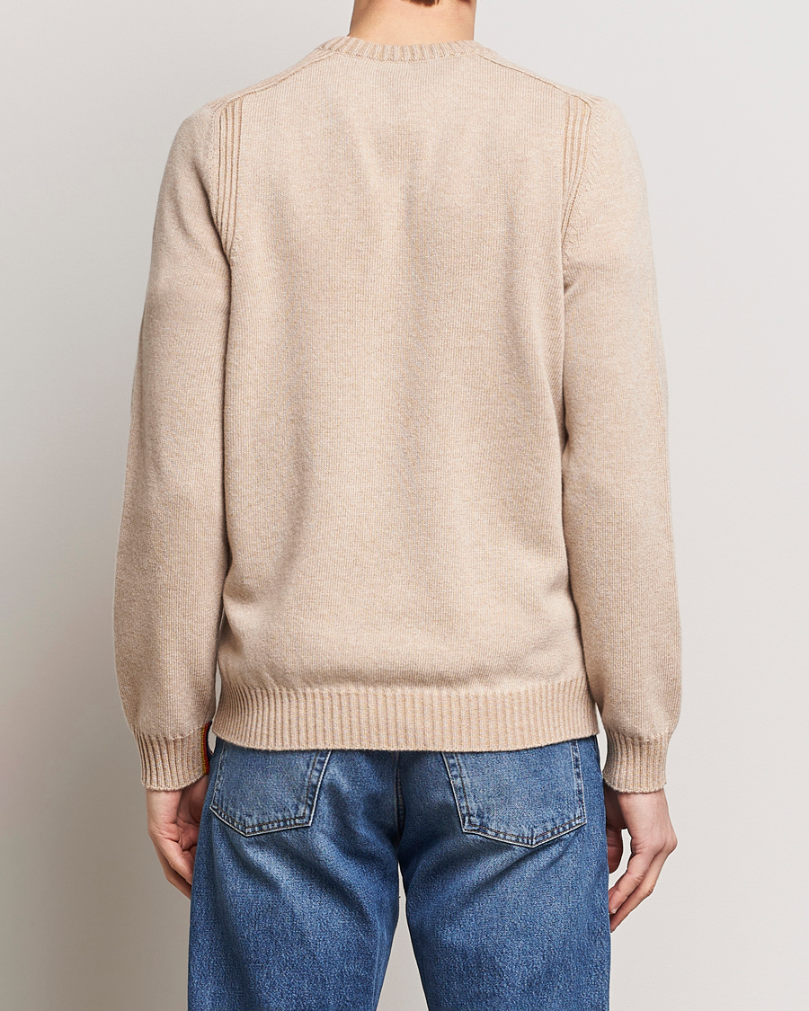 Homme | Pulls Et Tricots | Paul Smith | Lambswool Crew Neck Sweater Beige Melange