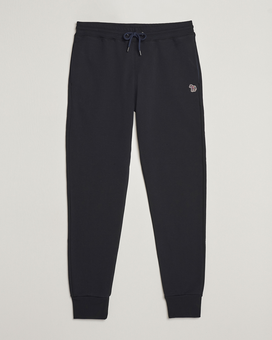 Homme | Pantalons | PS Paul Smith | Zebra Organic Cotton Sweatpants Black