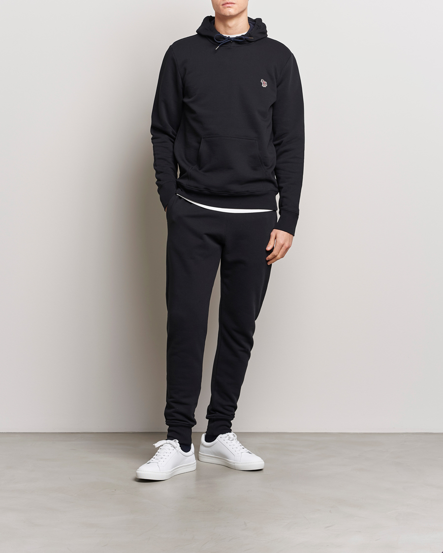 Homme | Pantalons | PS Paul Smith | Zebra Organic Cotton Sweatpants Black