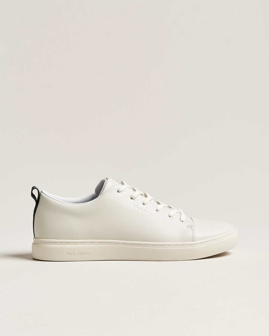 Homme | Baskets | PS Paul Smith | Lee Cap Toe Leather Sneaker White