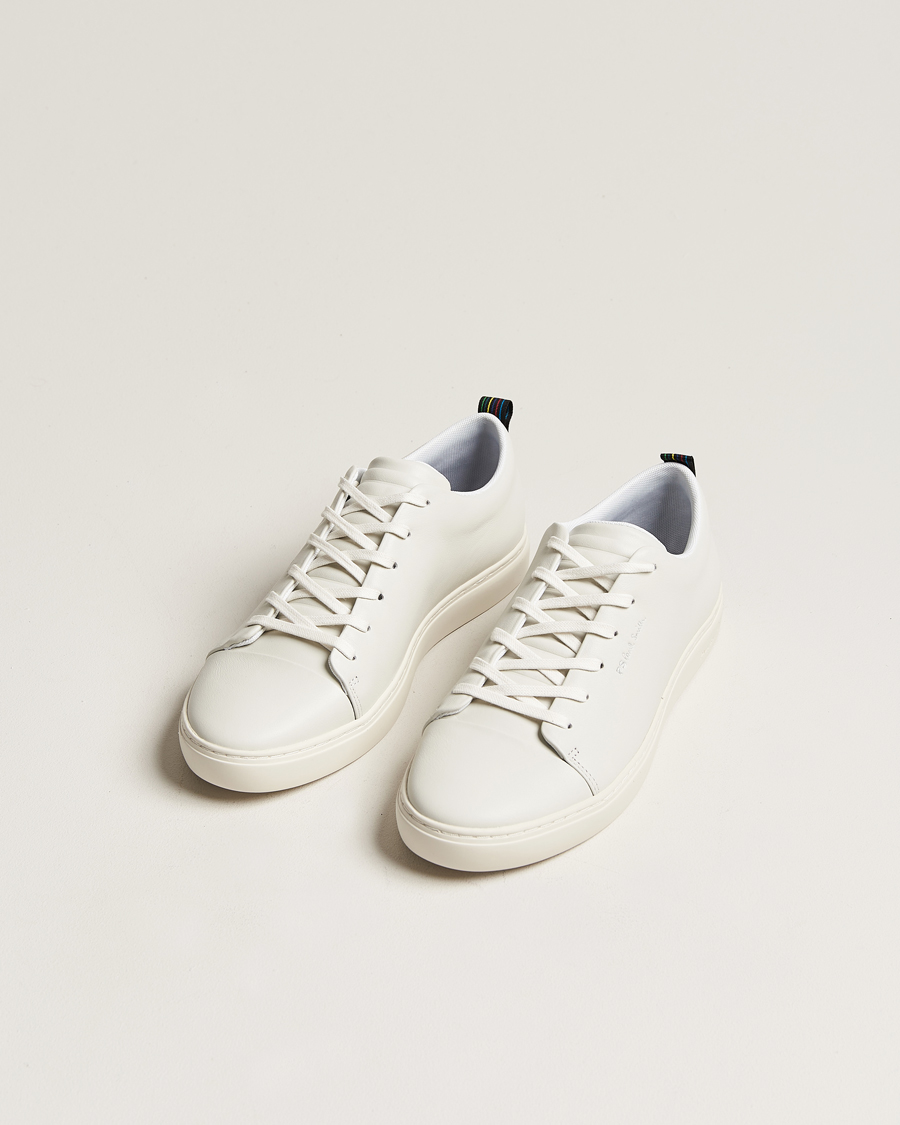 Homme | Baskets | PS Paul Smith | Lee Cap Toe Leather Sneaker White