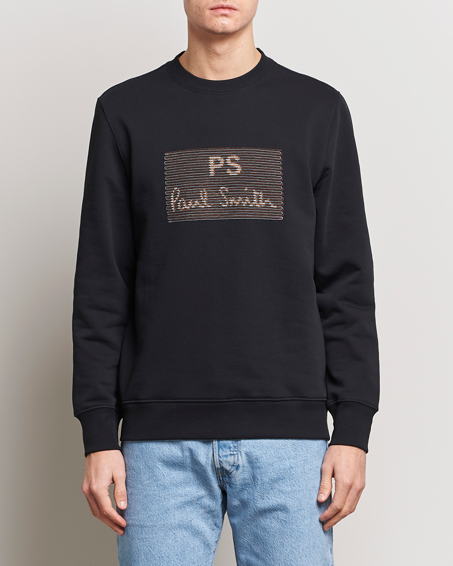Homme |  | PS Paul Smith | PS Crew Neck Sweatshirt Black