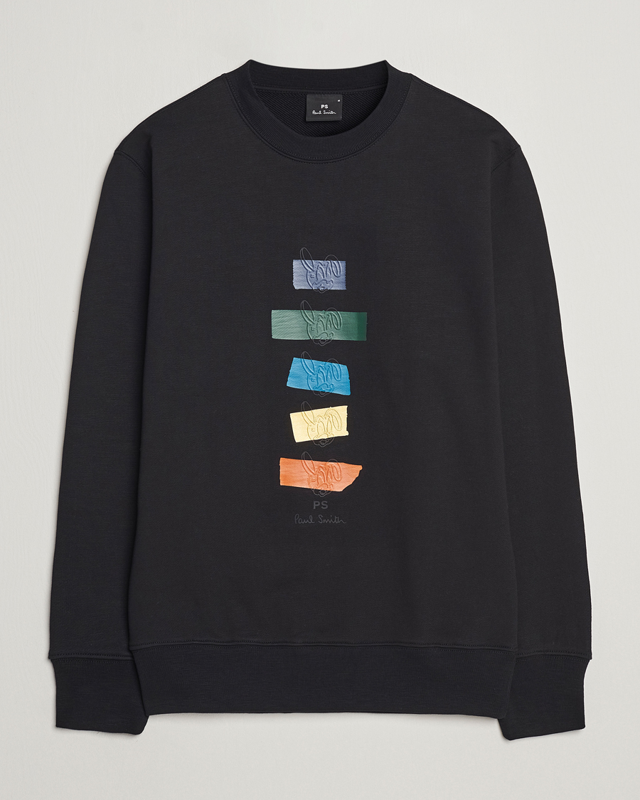 Homme | Pulls Et Tricots | PS Paul Smith | Rabbits Crew Neck Sweatshirt Black