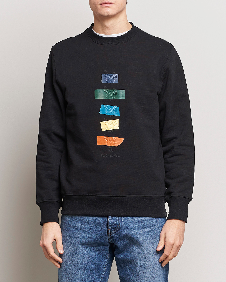 Homme | Pulls Et Tricots | PS Paul Smith | Rabbits Crew Neck Sweatshirt Black