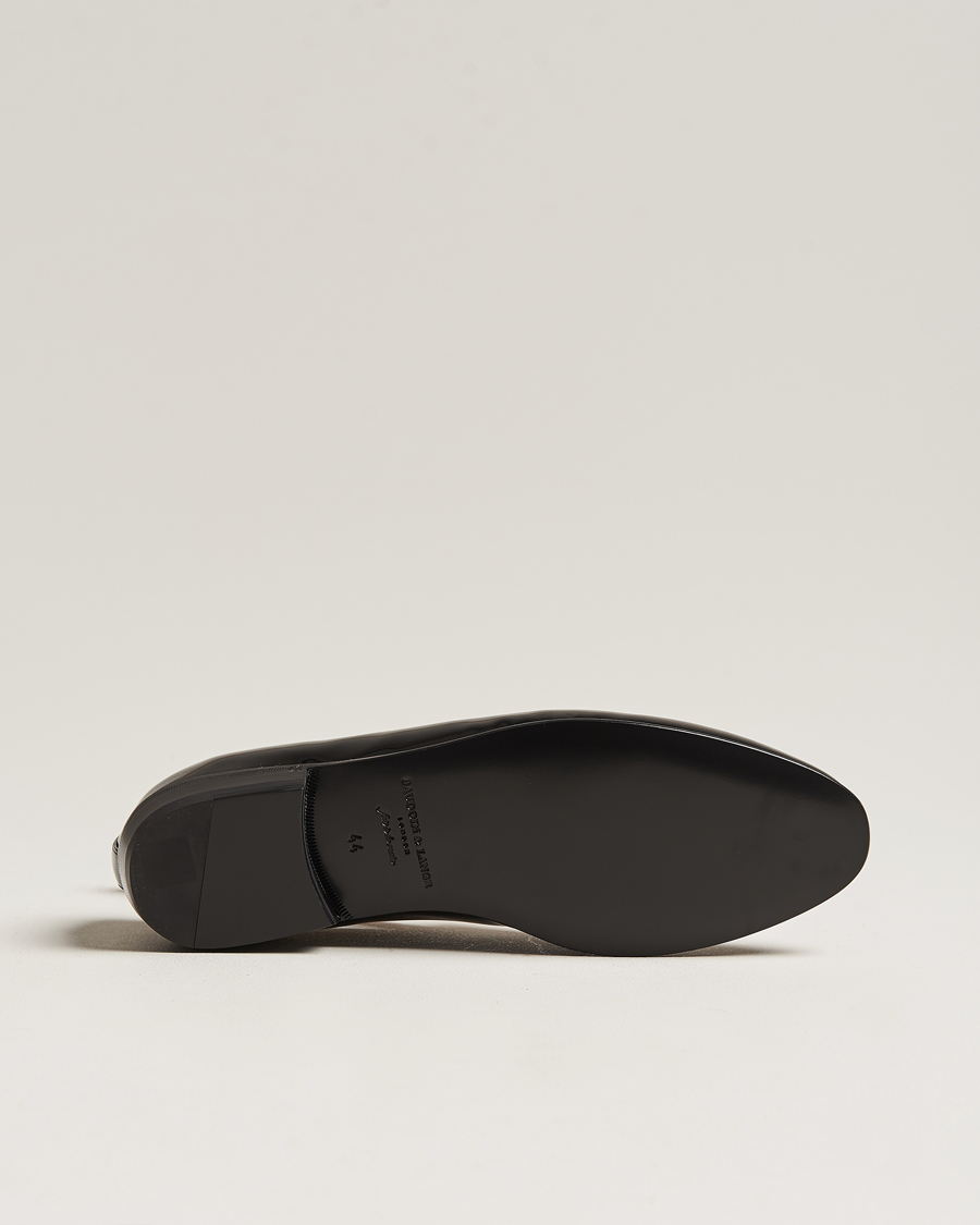 Homme | Baudoin & Lange Sagan Patent Loafers Black Calf | Baudoin & Lange | Sagan Patent Loafers Black Calf