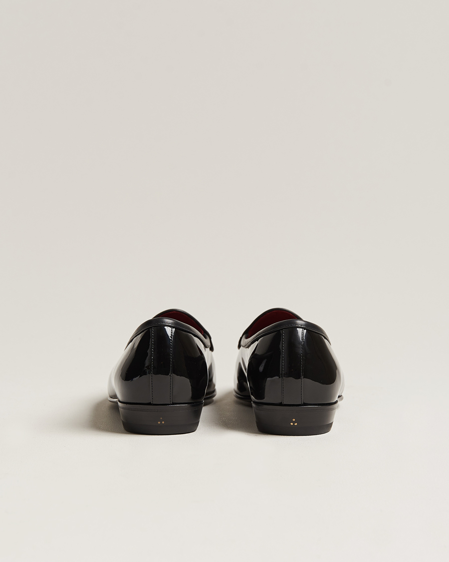 Homme | Baudoin & Lange Sagan Patent Loafers Black Calf | Baudoin & Lange | Sagan Patent Loafers Black Calf