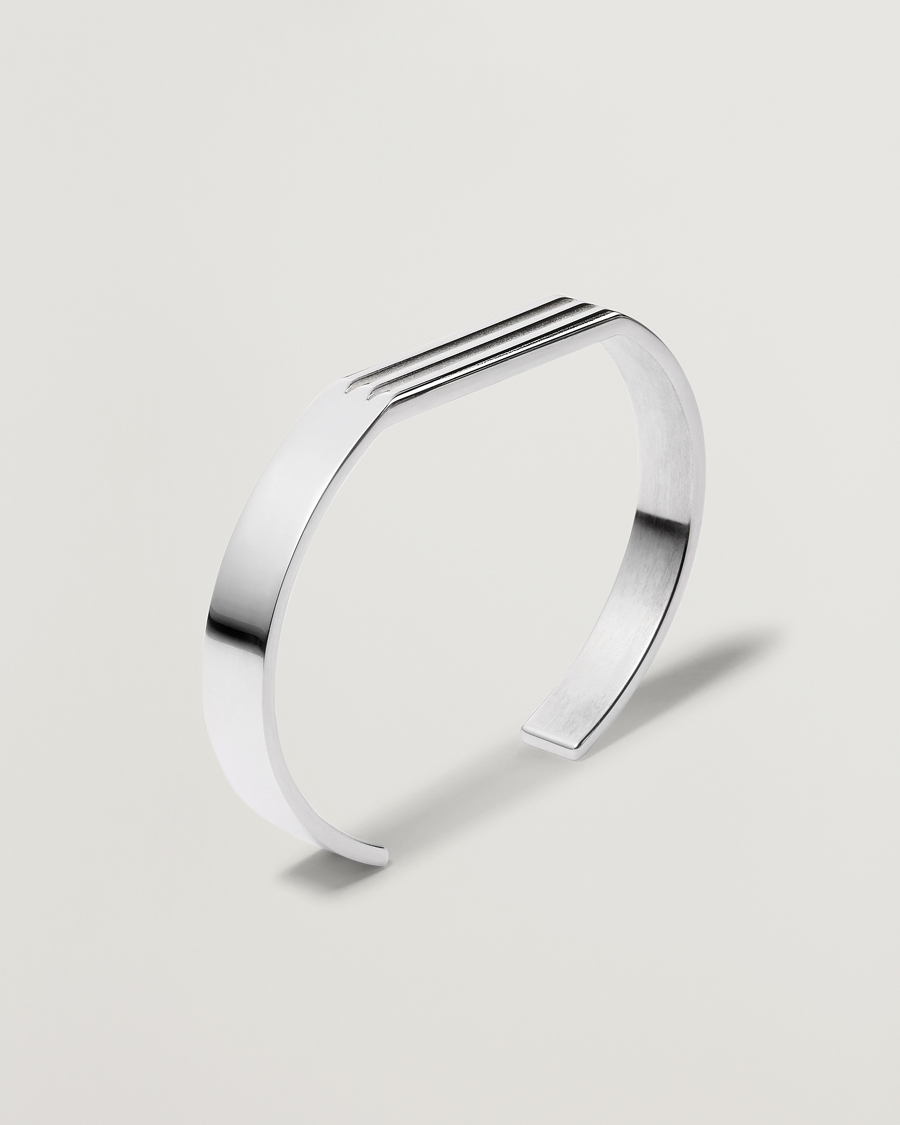 Homme | LE GRAMME Godron Bracelet Sterling Silver 21g | LE GRAMME | Godron Bracelet Sterling Silver 21g