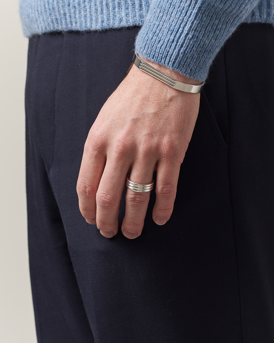Homme | LE GRAMME Godron Ring Sterling Silver 9g | LE GRAMME | Godron Ring Sterling Silver 9g