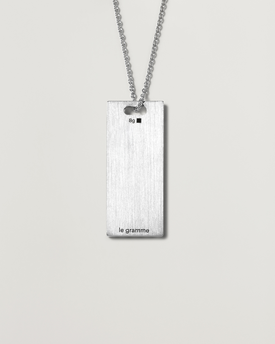 Homme | LE GRAMME Godron Necklace Sterling Silver 8g | LE GRAMME | Godron Necklace Sterling Silver 8g