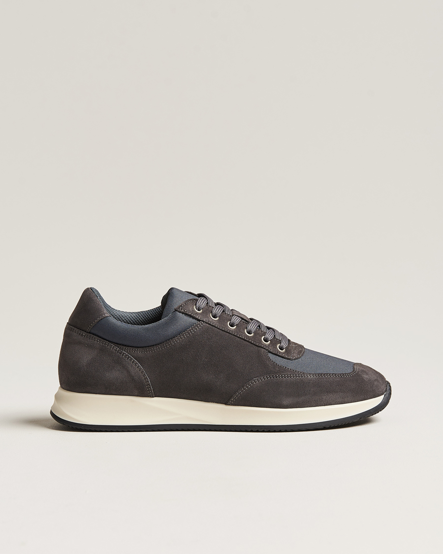 Homme | Baskets | Myrqvist | Stensund Running Sneaker Dark Grey Suede