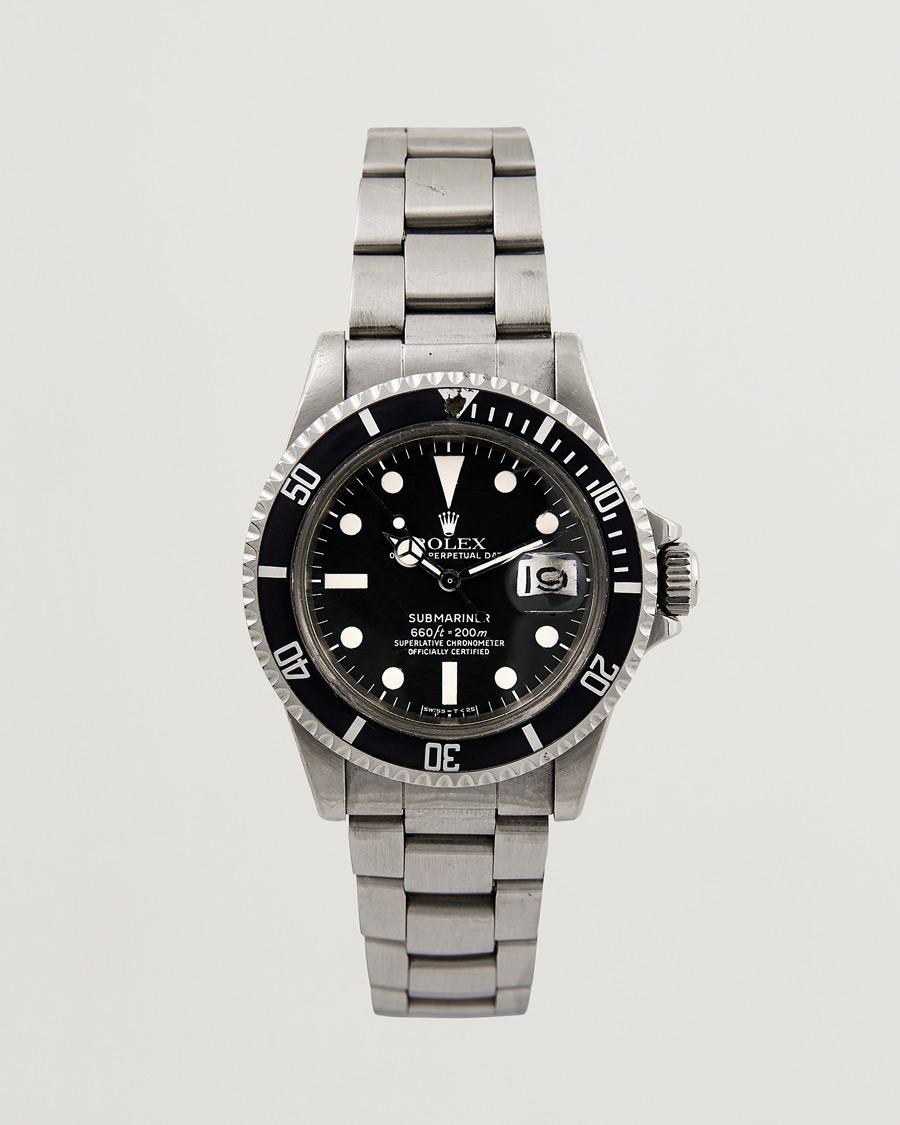 Homme | Rolex Pre-Owned Submariner 1680 Oyster Perpetual Steel Black | Rolex Pre-Owned | Submariner 1680 Oyster Perpetual Steel Black
