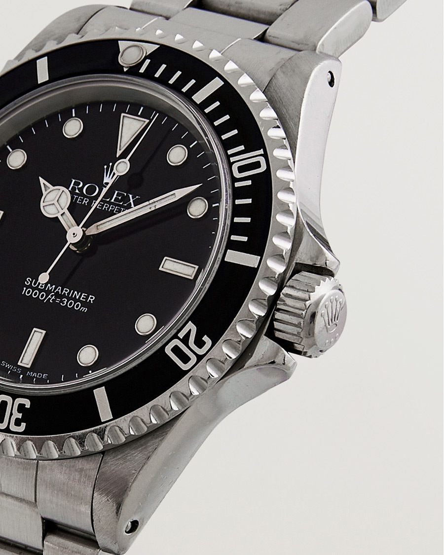 Homme | Rolex Pre-Owned Submariner 14060 Oyster Perpetual Steel Black | Rolex Pre-Owned | Submariner 14060 Oyster Perpetual Steel Black
