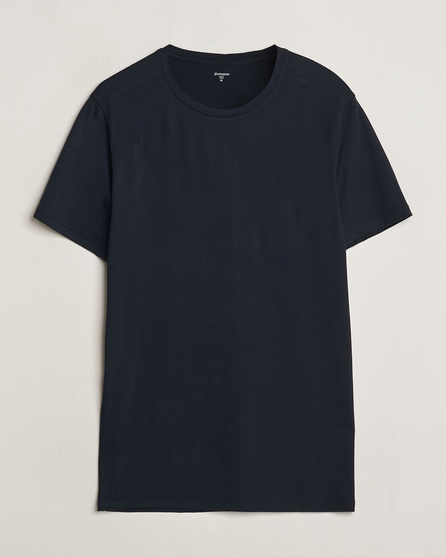 Homme | T-shirts | Houdini | Desoli Merino T-Shirt True Black