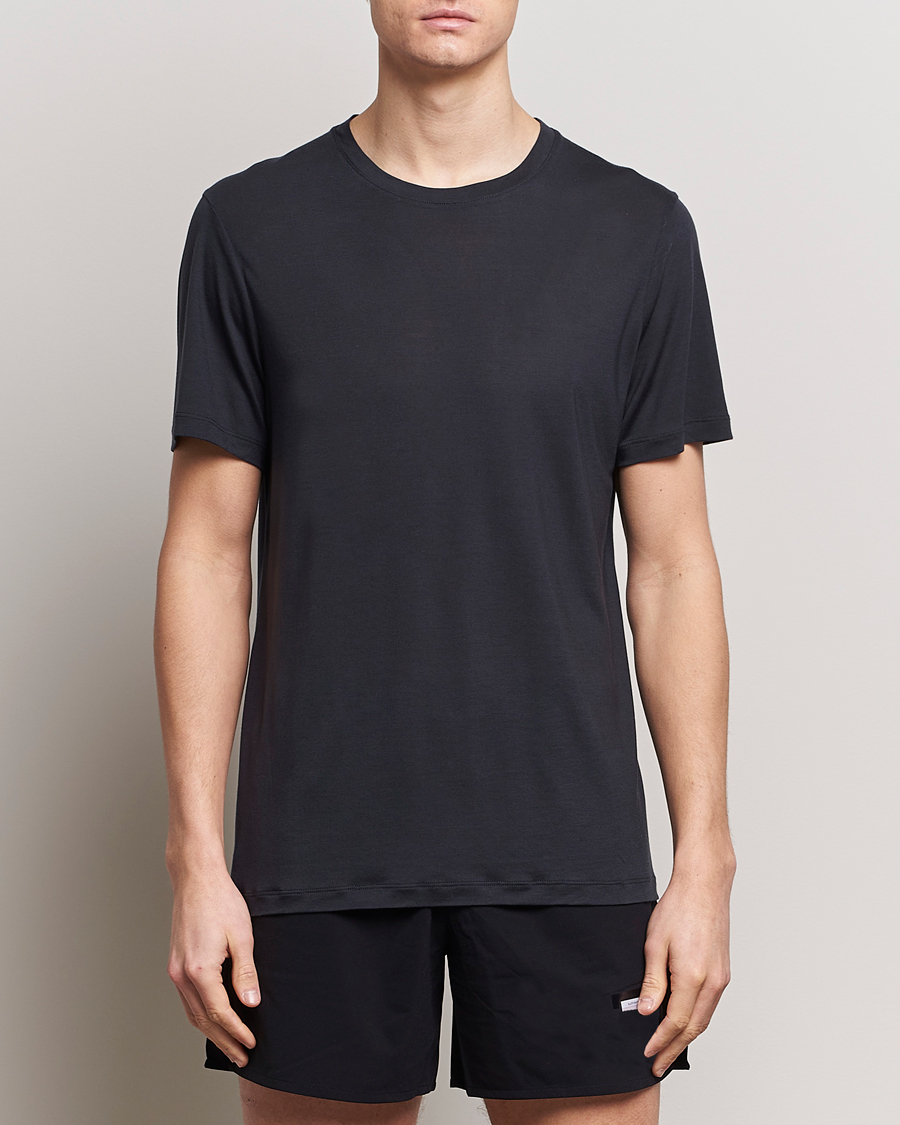 Homme | T-Shirts Noirs | Houdini | Tree Tencel T-Shirt True Black