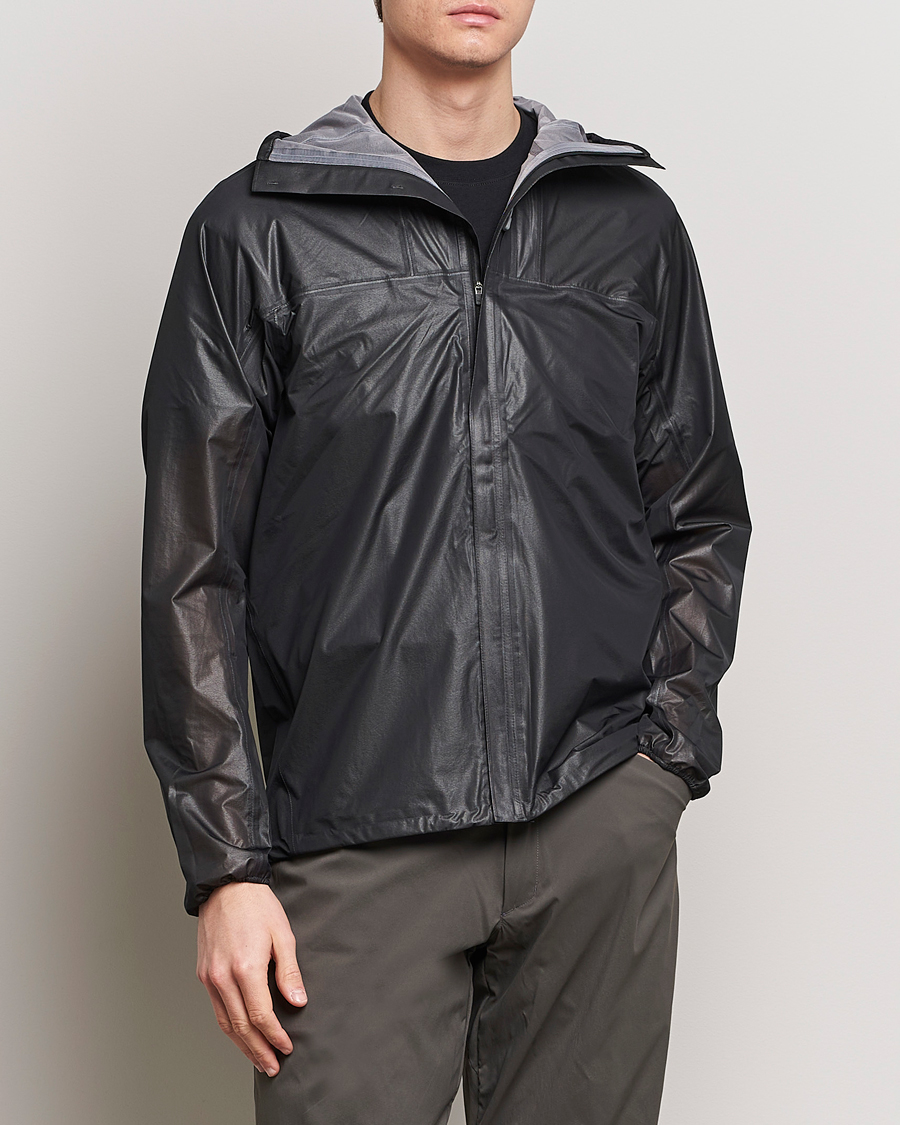 Homme | Manteaux Et Vestes | Houdini | The Orange Waterproof Jacket True Black
