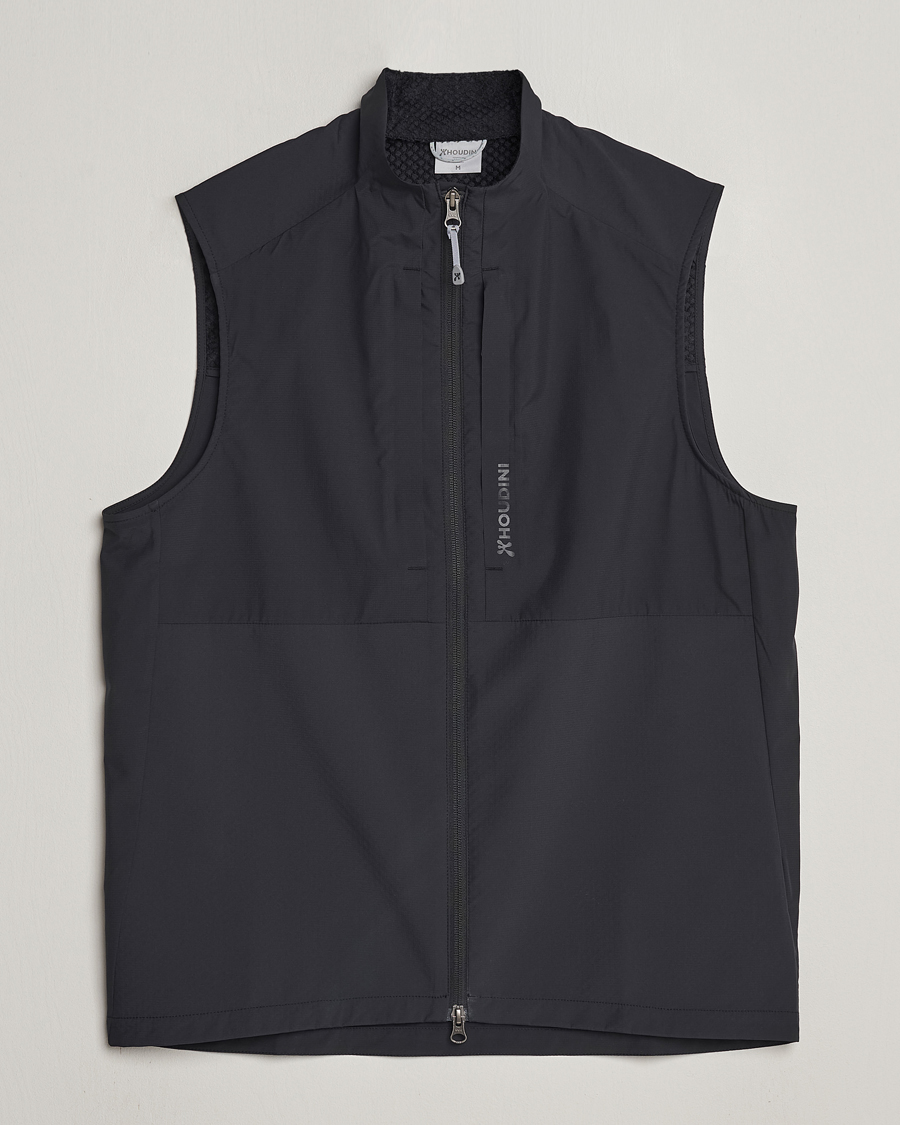 Homme | Pulls Et Tricots | Houdini | Pace Hybrid Softshell Vest True Black