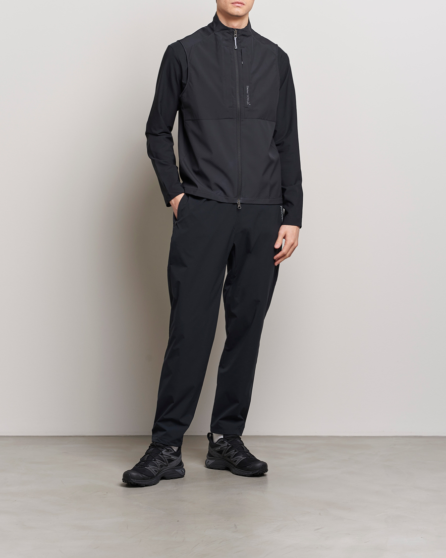 Homme | Pulls Et Tricots | Houdini | Pace Hybrid Softshell Vest True Black