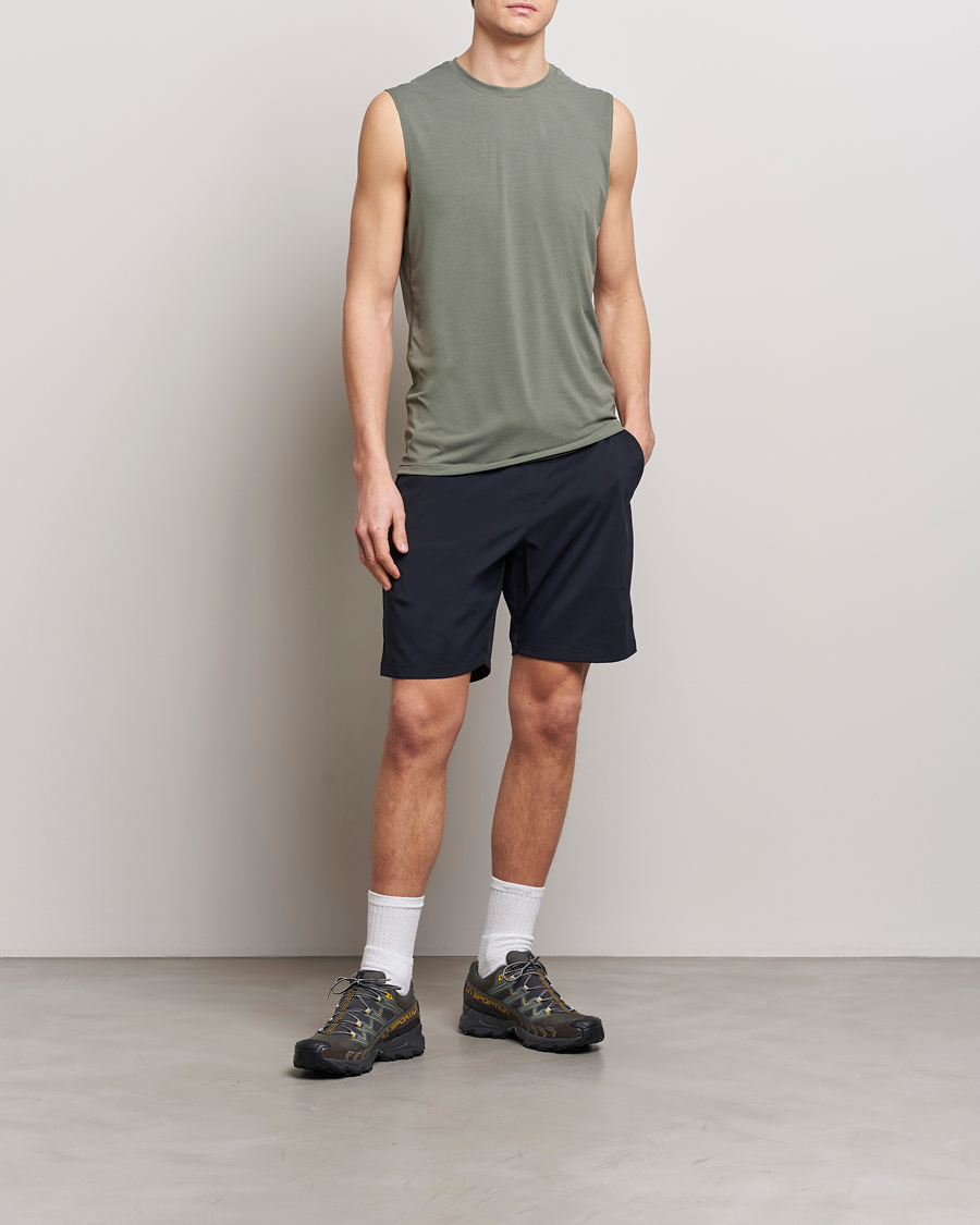 Homme | T-shirts | Houdini | Pace Air Tank Geyser Grey