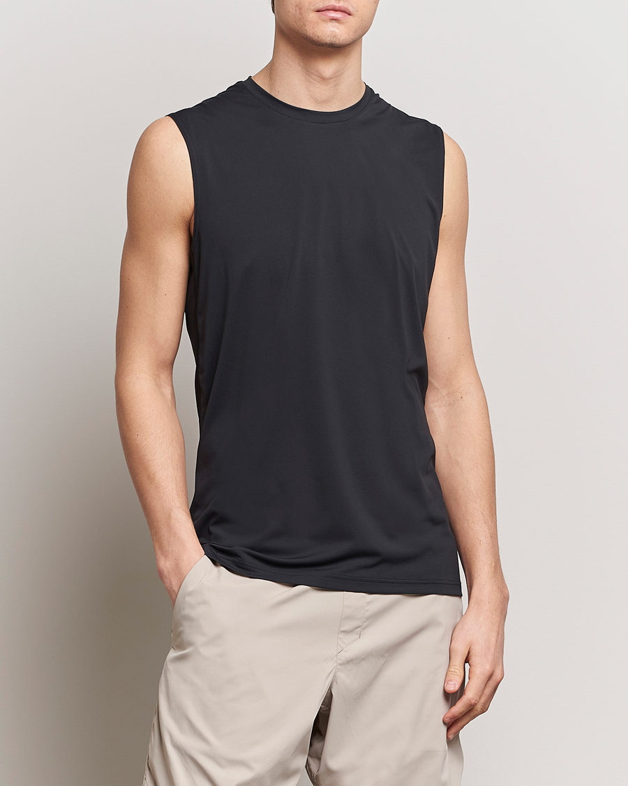 Homme | T-Shirts Noirs | Houdini | Pace Air Tank True Black