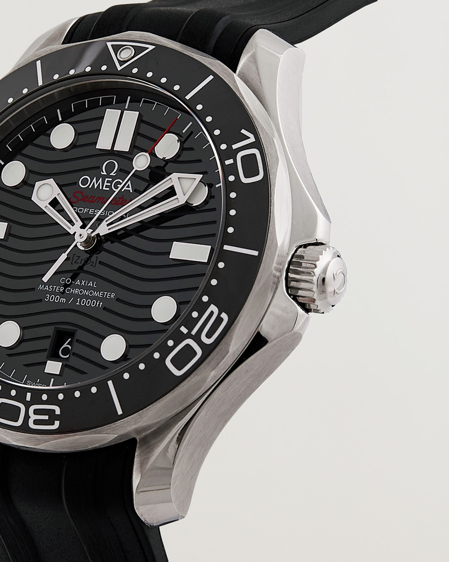 Homme | Omega Pre-Owned Seamaster Diver 300M 210.32.42.20.01 Steel Black Steel Black | Omega Pre-Owned | Seamaster Diver 300M 210.32.42.20.01 Steel Black Steel Black