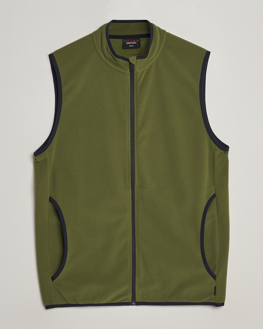 Homme | Pulls Et Tricots | Falke Sport | Falke Fleece Vest Herb