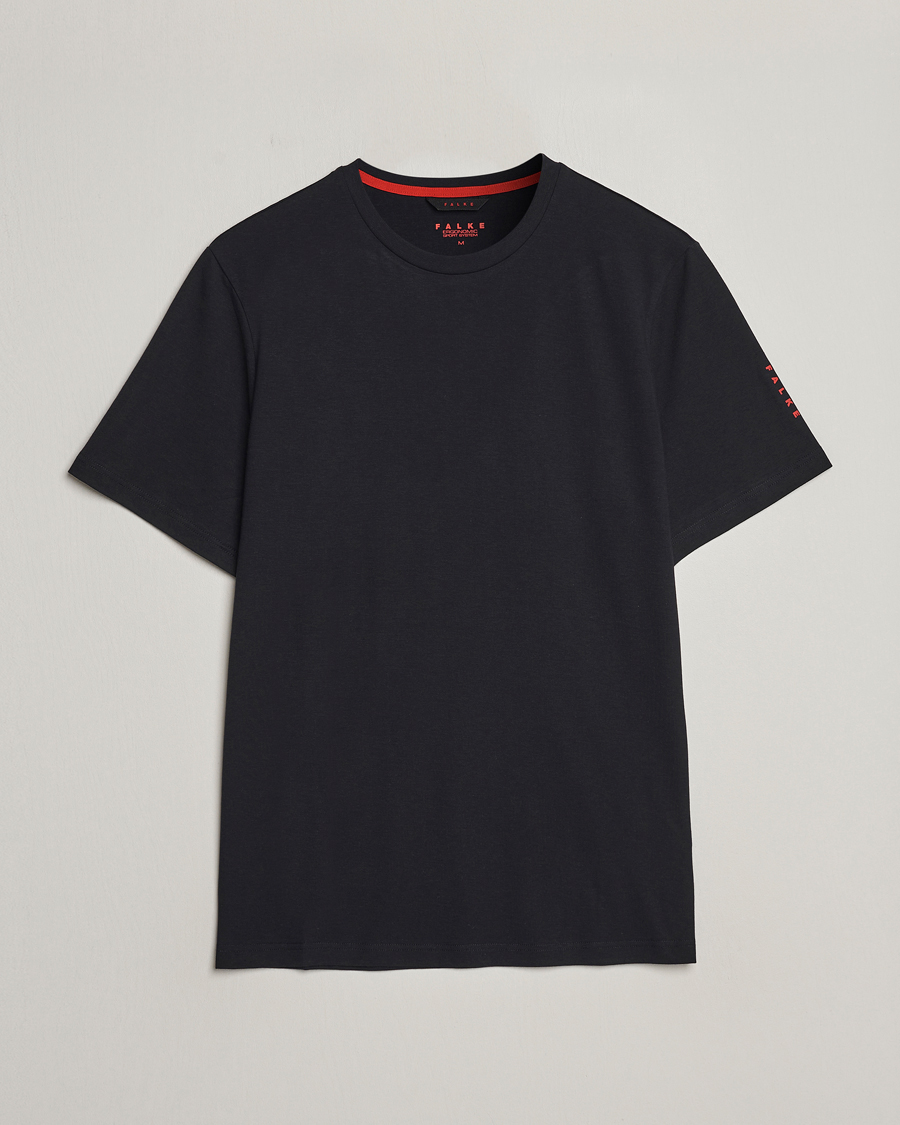 Homme | T-shirts | Falke | Core Running T-Shirt Black