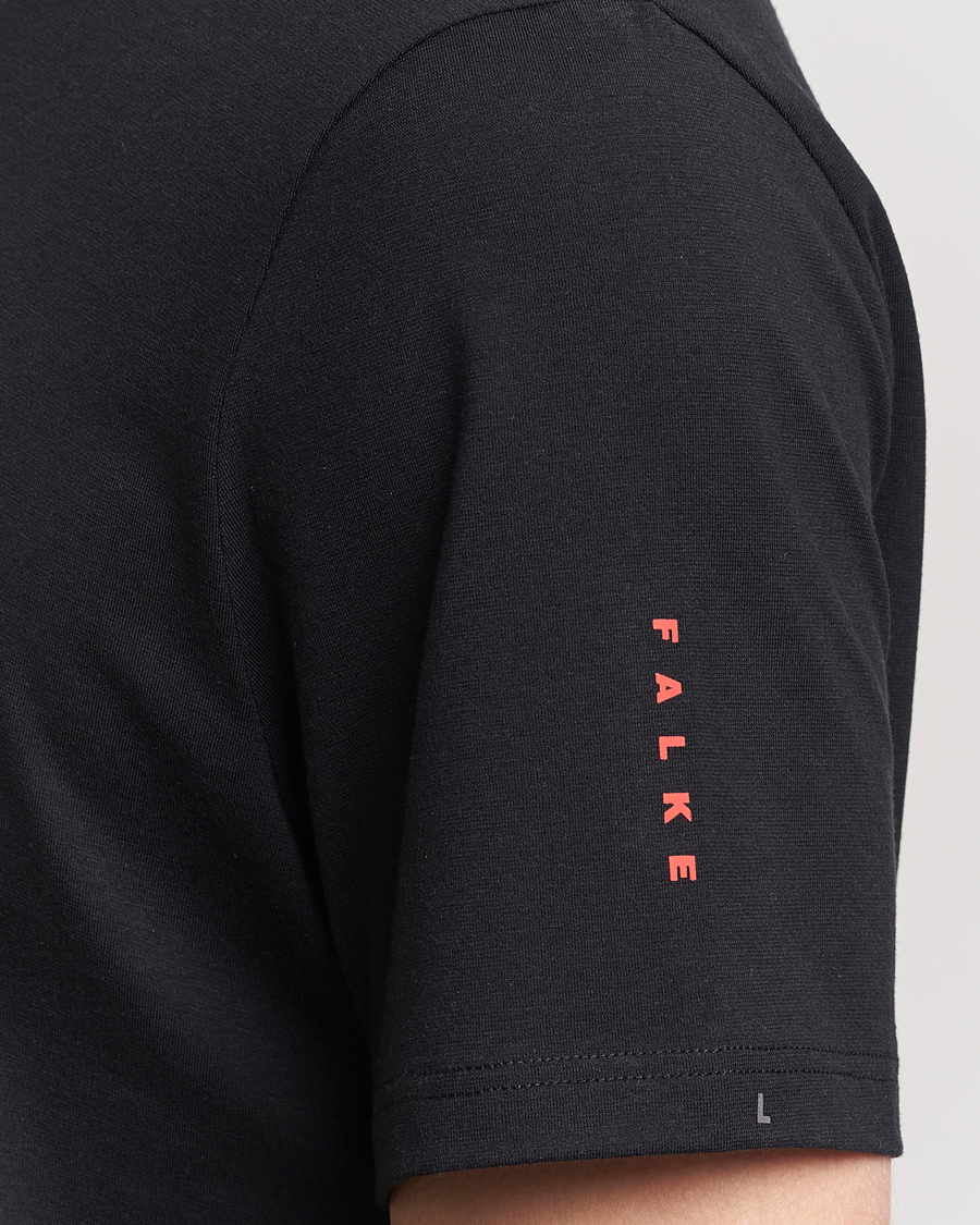 Homme | T-shirts | Falke | Core Running T-Shirt Black