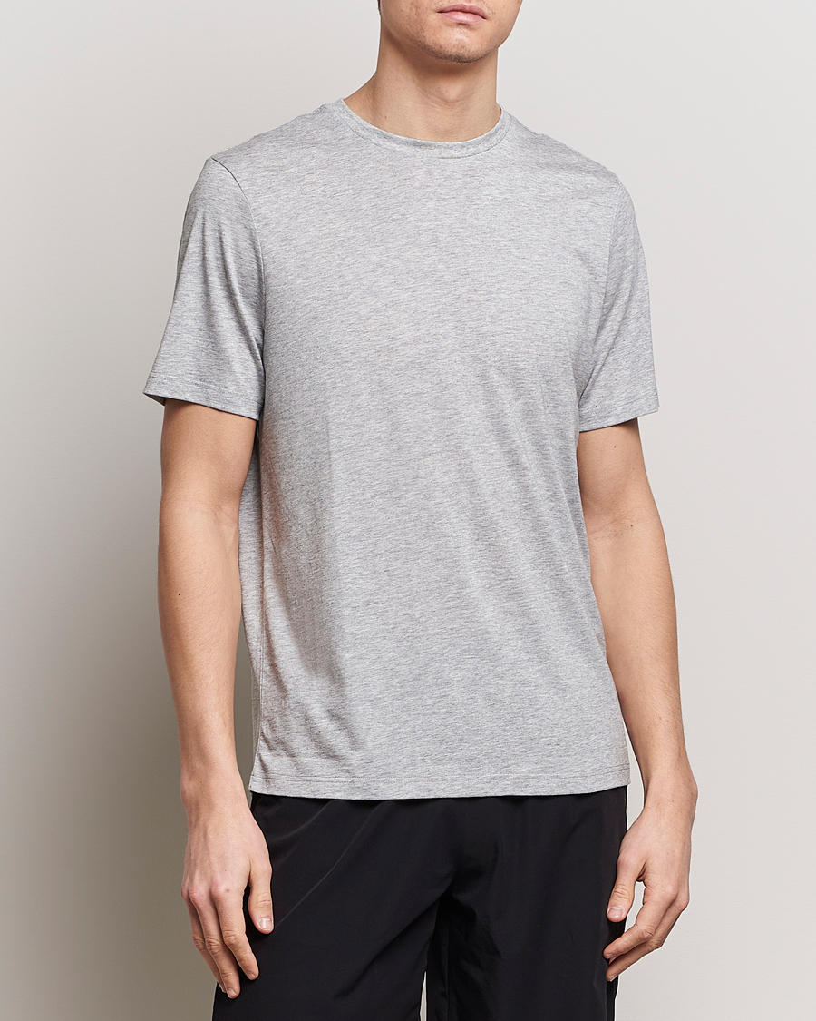 Homme | T-Shirts | Falke Sport | Falke Core Running T-Shirt Grey Heather