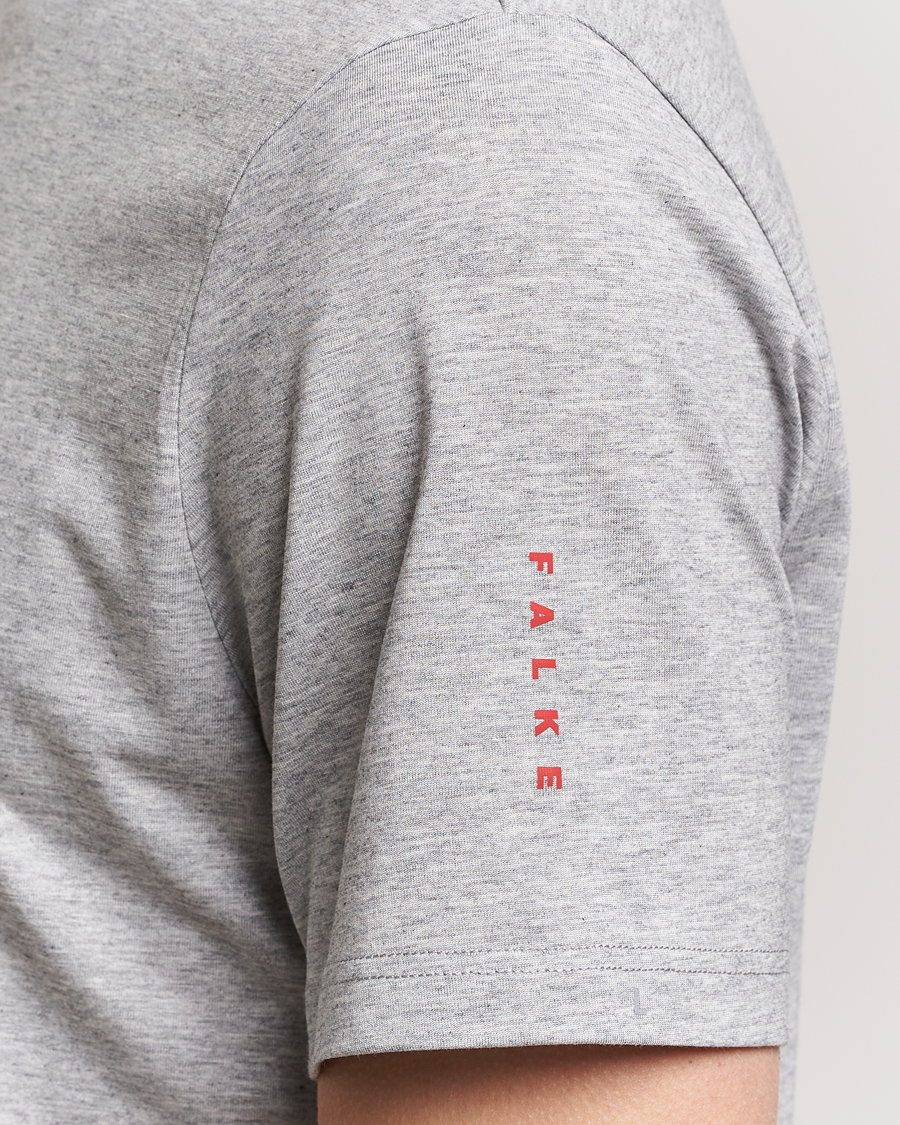 Homme | T-shirts | Falke Sport | Falke Core Running T-Shirt Grey Heather
