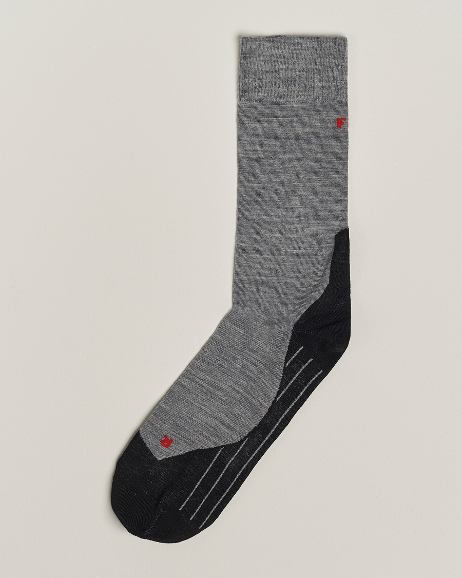 Homme | Sous-Vêtements Et Chaussettes | Falke | TK5 Wander Trekking Socks Light Grey