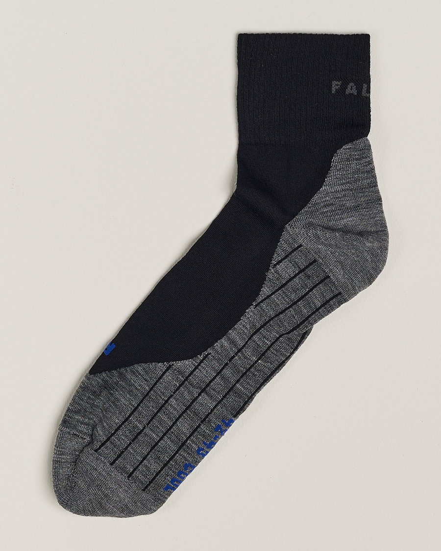 Homme | Sous-Vêtements Et Chaussettes | Falke | TK5 Wander Cool Short Trekking Socks Black